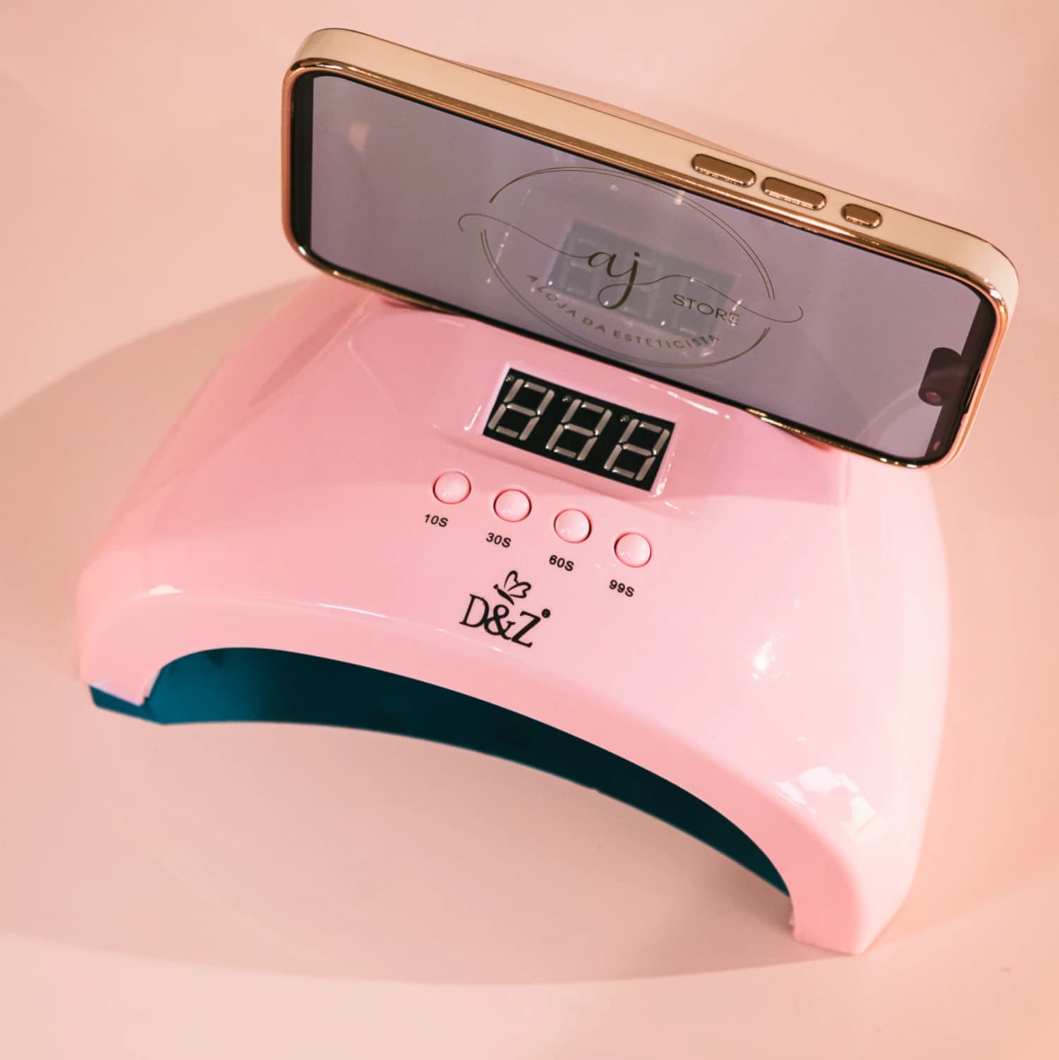Cabine Sun 1S Pro 48W com suporte de celular