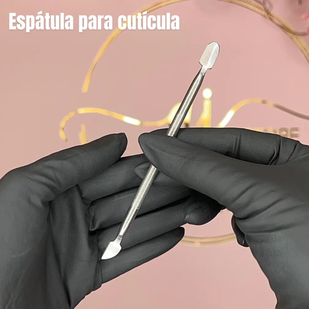 Espátula para cutículas inox